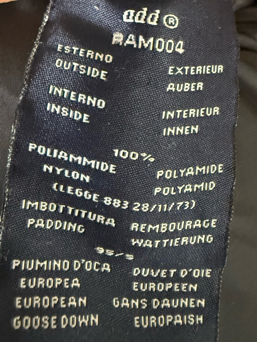 ADD down jacket - Picture 4 of 4